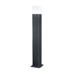 Ledvance Smart+ Wifi LED Pedestal Lamp 50cm Cube Dark Grey Outdoor 9.5W 500lm - 830 Warm White | RGBW - Dimmable