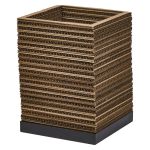 Ledvance Table Lamp Decor Square Brown | Suitable for 1x E27
