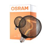 Osram Decor Spiral E27 Globe Filament Clear 3.5W 130lm - 818 Extra Warm White | Dimmable - Replaces 15W