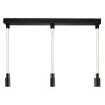 Ledvance Decor Glow Pendulum Black 28W 1400lm - 927 Extra Warm White | 700mm - Best Colour Rendering