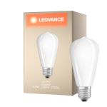 Ledvance  Classic LED E27 Pear Filament Frosted 6.5W 730lm - 827 Extra Warm White | Replaces 55W