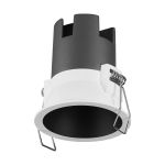 Ledvance LED Spot Twist Pro Aluminium Black Reflector 5W 350lm 30D - 840 Cool White | 70mm - Cutout 65mm - IP20