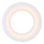 Nordlux Downlight Clyde Plastic White 9W 800lm - 827 Extra Warm White | 3-Step Dimmable 