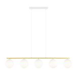 Emibig Pendant Allora Steel White | Suitable for 5x E14 - Max 10W