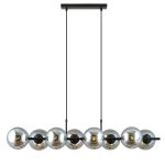 Emibig Pendant Rory Steel Black | Suitable for 8x E14 - Max 10W