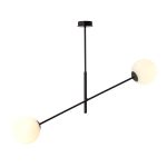 Emibig Pendant Linear Steel Black | Suitable for 2x E14 - Max 10W
