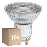 Multipack 10x Ledvance  Performance LED Spot Reflector GU10 PAR16 9.6W 750lm 36D - 827 Extra Warm White | Replaces 100W