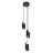 Ledvance LED Pendant Twist Black 24W 1200lm - 830-865 Tunable White | Dimmable