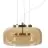 Ledvance Decor Glow Pendant Gold 32W 2800lm - 830 Warm White | 380mm