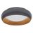 Ledvance LED Ceiling Orbis Livia Grey 16W 750lm - 830 Warm White | Touch Dimmable