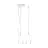 Ledvance Panel Surface Suspension Kit - 3-Pole - 1500mm Adjustable
