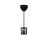 Nordlux Siv Pendant Marble and Metal Black | 65mm - Suitable for E27