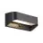 Nordlux Marcellio Wall Light Black 5W 400lm - 830 Warm White| IP54 - With Switch