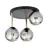 Emibig Ceiling Light Dolce Steel Black | Suitable for 3x E14 - Max 10W
