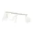 Emibig Ceiling Light Atlas Steel White | Suitable for 3x E27 - Max 15W