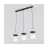 Emibig Pendant Ego Steel White | Suitable for 3x E14 - Max 10W