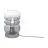 It's about RoMi Table Lamp Verona Glass Grey | Suitable for 1x E27 