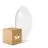 Multipack 5x Ledvance Surface Circular 400 24W 830 1920lm White IP44 | Warm White