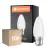 Multipack 10x Ledvance Classic Performance LED Bulb B22d Candle Filament Frosted 4.8W 470lm - 827 Extra Warm White | Dimmable - Replaces 40W