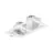 Philips LED Spot Greenspace Accent Gridlight Aluminium White 57W 4000lm 24D - 840 Cool White | 154mm - IP20
