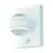 Eglo Wall Light Sesimba 1 Steel White Up & Down 3W 280lm - 830 Warm White | IP44 - Motion and Light Sensor