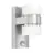 Eglo Wall Light Atollari Aluminium Stainless Steel Up & Down 4W 360lm - 830 Warm White | IP44