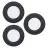 Multipack 3x Eglo Recessed Spot Fueva 6 Plastic Black 11.1W 1350lm - 827-840-865 CCT