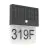 Eglo Wall Light Conettimara Solar Black 6W 700lm - 830 Warm White | IP44 - Light Sensor