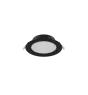 Noxion LED Downlight Hera Flat Recessed Black 9W 900lm 80D - 827-830-840 CCT | 132mm - Cutout 120mm