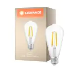 Ledvance Filament LED E27 Pear Clear 3.8W 806lm - 830 Warm White | Replaces 60W