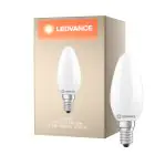 Ledvance Classic LED E14 Candle Frosted 5.9W 806lm - 827 Extra Warm White | Dimmable - Replaces 60W