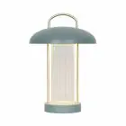 Nordlux Table Lamp Mirano Metal and Glass Green 3W 150lm - 830 Warm White | 3-Step Dimmable