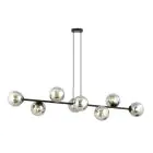 Emibig Pendant Rossi Steel Black | Suitable for 8x E14 - Max 10W