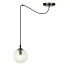 Emibig Pendant Gigi Steel Black | Suitable for 1x E14 - Max 10W