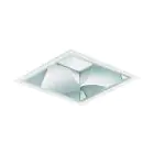 Philips LED Downlight LuxSpace Squared DN572B 20.9W 2600lm 80D - 840 Cool White | 214mm - Aluminium Reflector