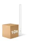 Multipack 10x Philips Corepro PL-L LED 24W 3400lm - 840 Cool White | 4-Pin - Replaces 55W