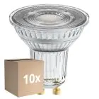 Multipack 10x Ledvance  Performance LED Spot Reflector GU10 PAR16 9.6W 750lm 36D - 827 Extra Warm White | Replaces 100W